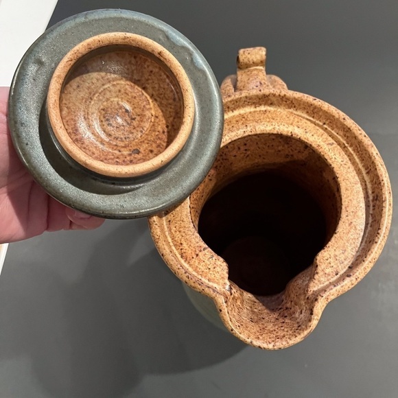 Handcrafted Pottery Pitcher from West Virginia Artist - Picture 7 of 9